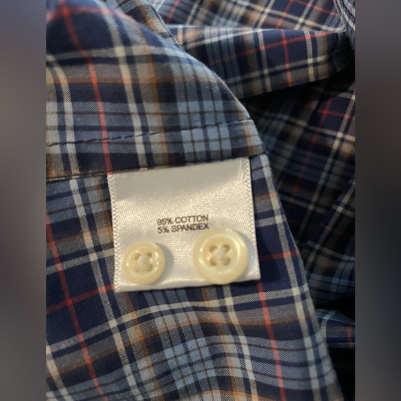 Peter Millar Mountainside Half Moon Bay Tartan Sport Button Down Shirt Large - Picture 8 of 8